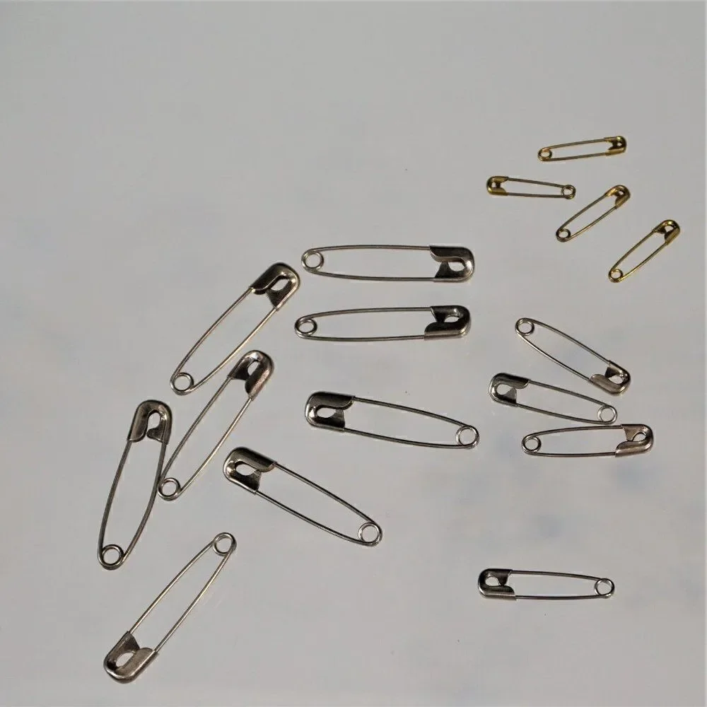 Lot Of Safety Pins Pack 300+  Count Assorted Sizes